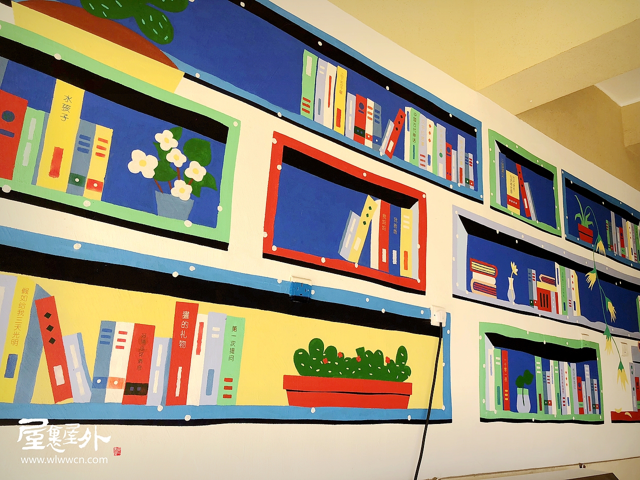 杭州丁兰小学(二期)空间墙绘设计
