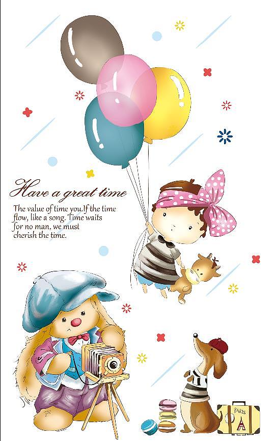 儿童插画（图ZMTg3NjQ5MDI4） - 艺术插画 - 站酷设计师YuriHe原创素材 - 站酷ZCOOL