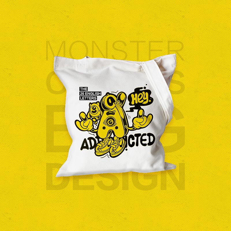 字母小怪物（上）（图ZMTIyNjE2OTY4） - 创作习作 - 站酷设计师LOKLIAO丶樂原创素材 - 站酷ZCOOL