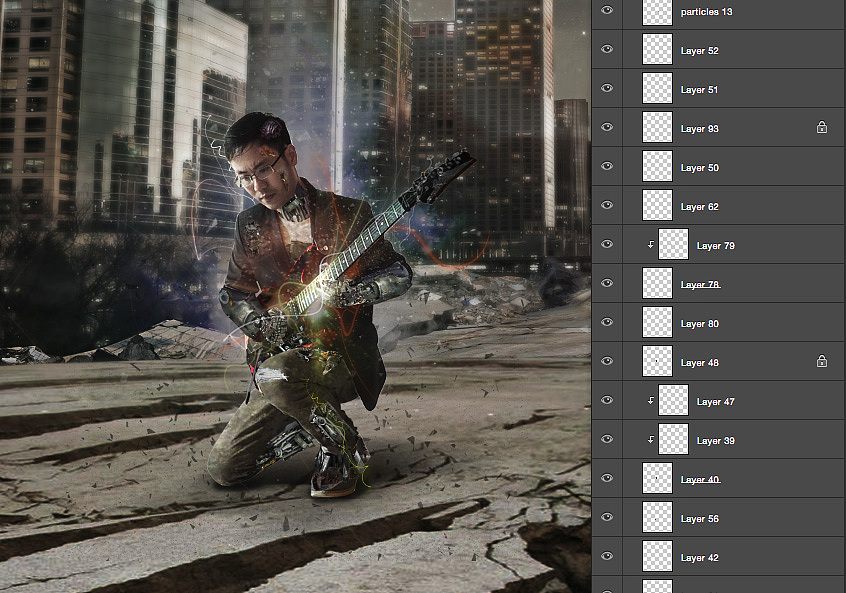 Deep in a dream 插畫制作＋原創結他音樂（图ZMjY2MTY5MDg=） - 概念设定 - 站酷设计师翰儒的电饭煲猫原创素材 - 站酷ZCOOL