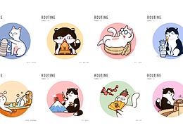 【練習(xí)】糯米和百萬的日常-第二彈