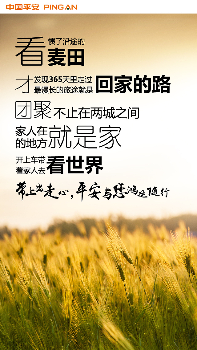 平安鸿运随行产品活动页