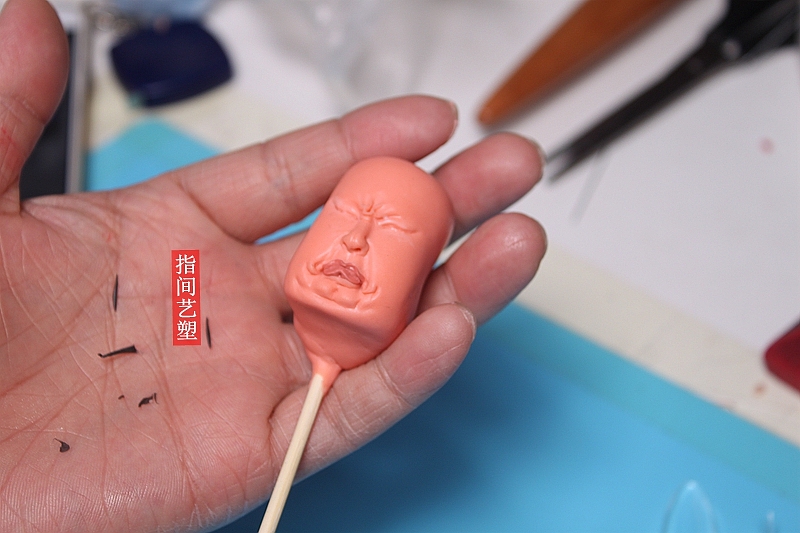 贺加贵面塑软陶(关羽）（图ZNzk5MjEwMDA=） - 手办/模玩 - 站酷设计师贺加贵3D翻糖原创素材 - 站酷ZCOOL