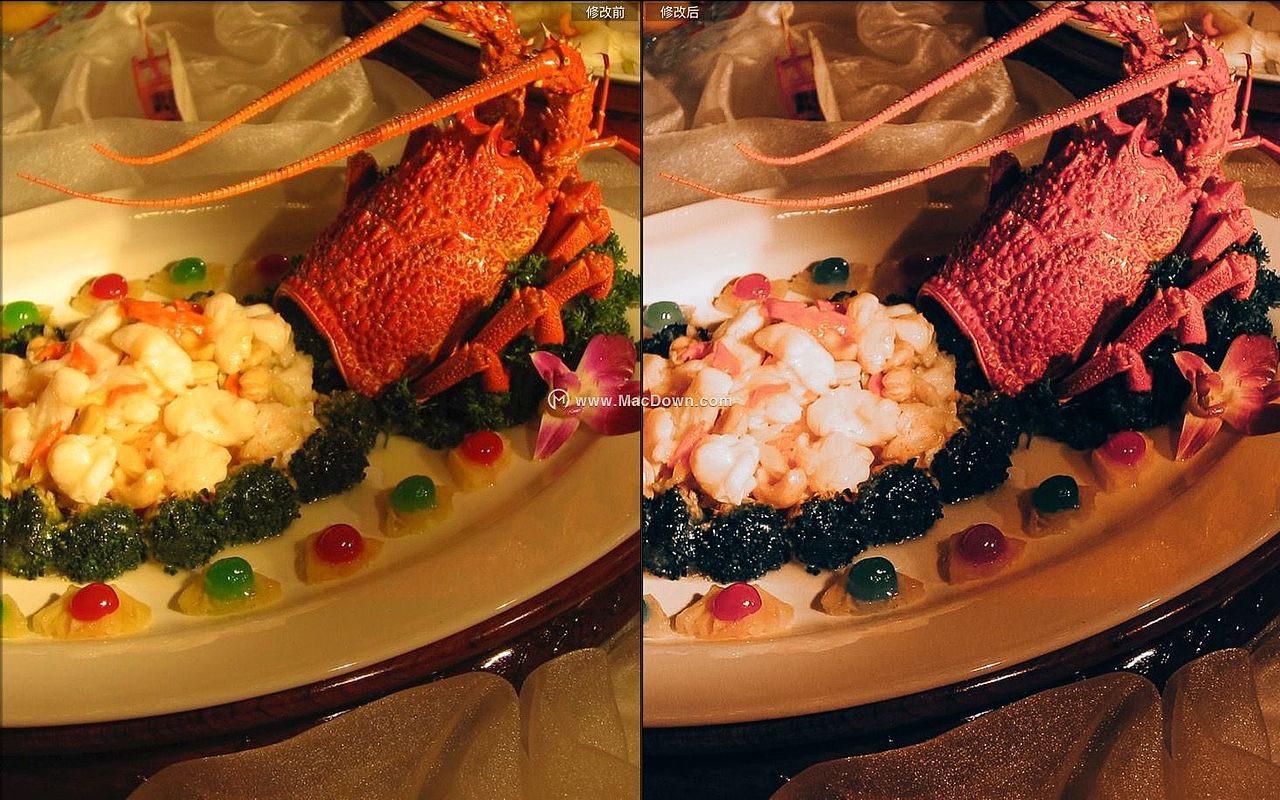 4个精致美味食物摄影后期lr预设