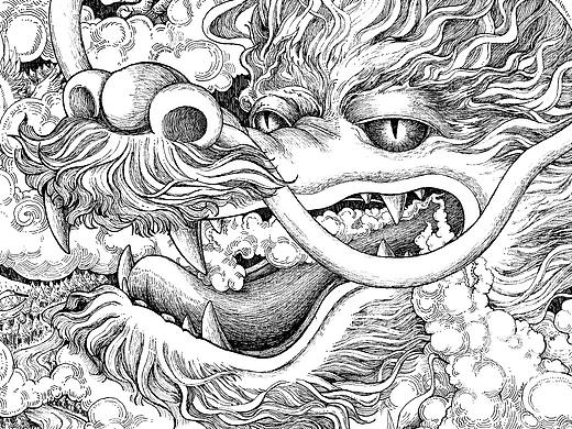 我的黑白画【二】