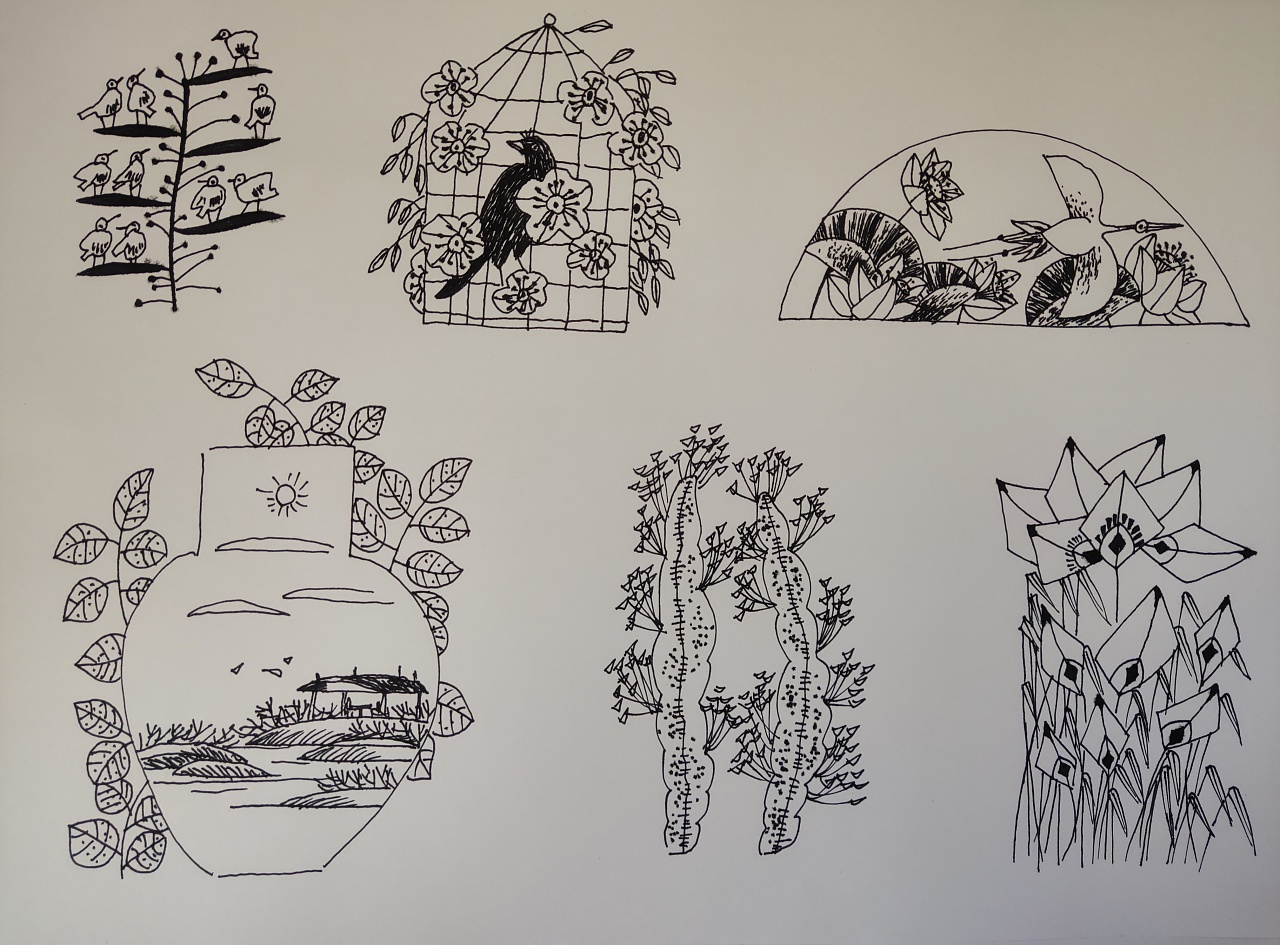 形式美的临摹练习|纯艺术|绘画|墨者文森 - 临摹作品 - 站酷 (zcool)