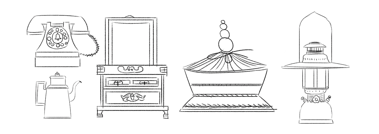 【宝藏】物品线稿笔记
