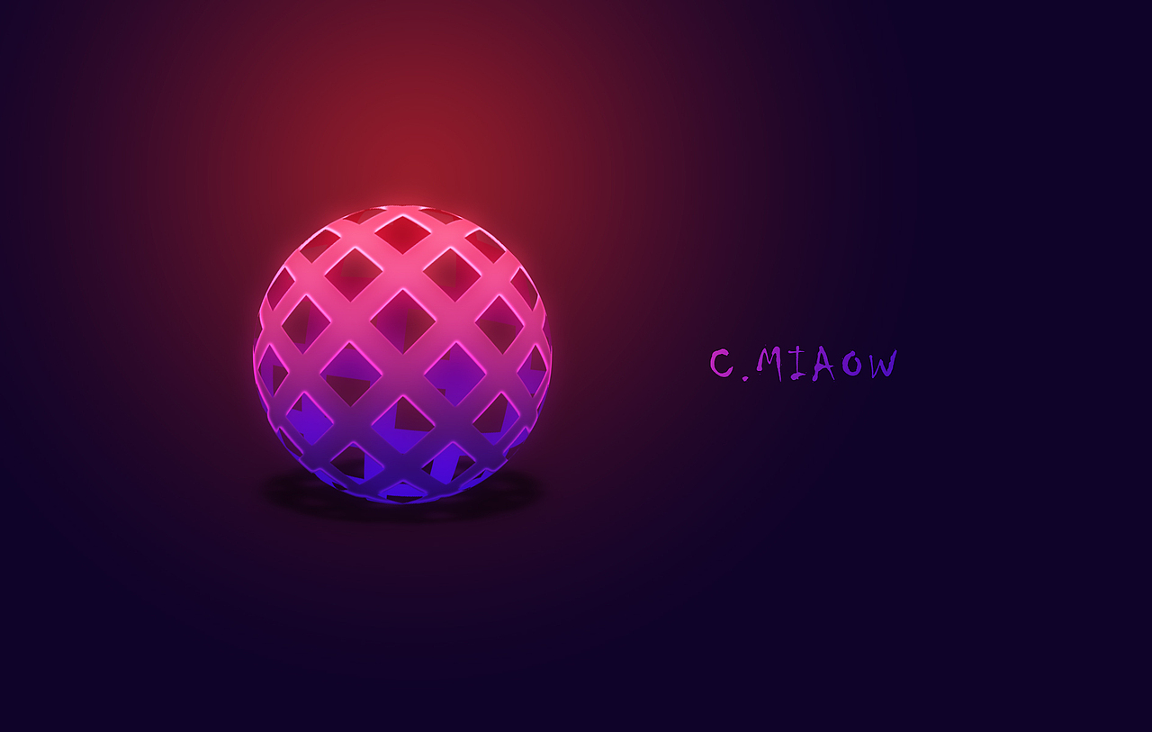 【临摹作品】三维球－PS作图简易3D效果（图ZODg5Mjc2NTI=） - 游戏UI - 站酷设计师猫语猫言原创素材 - 站酷ZCOOL