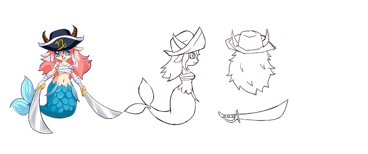 十二星座角色设计