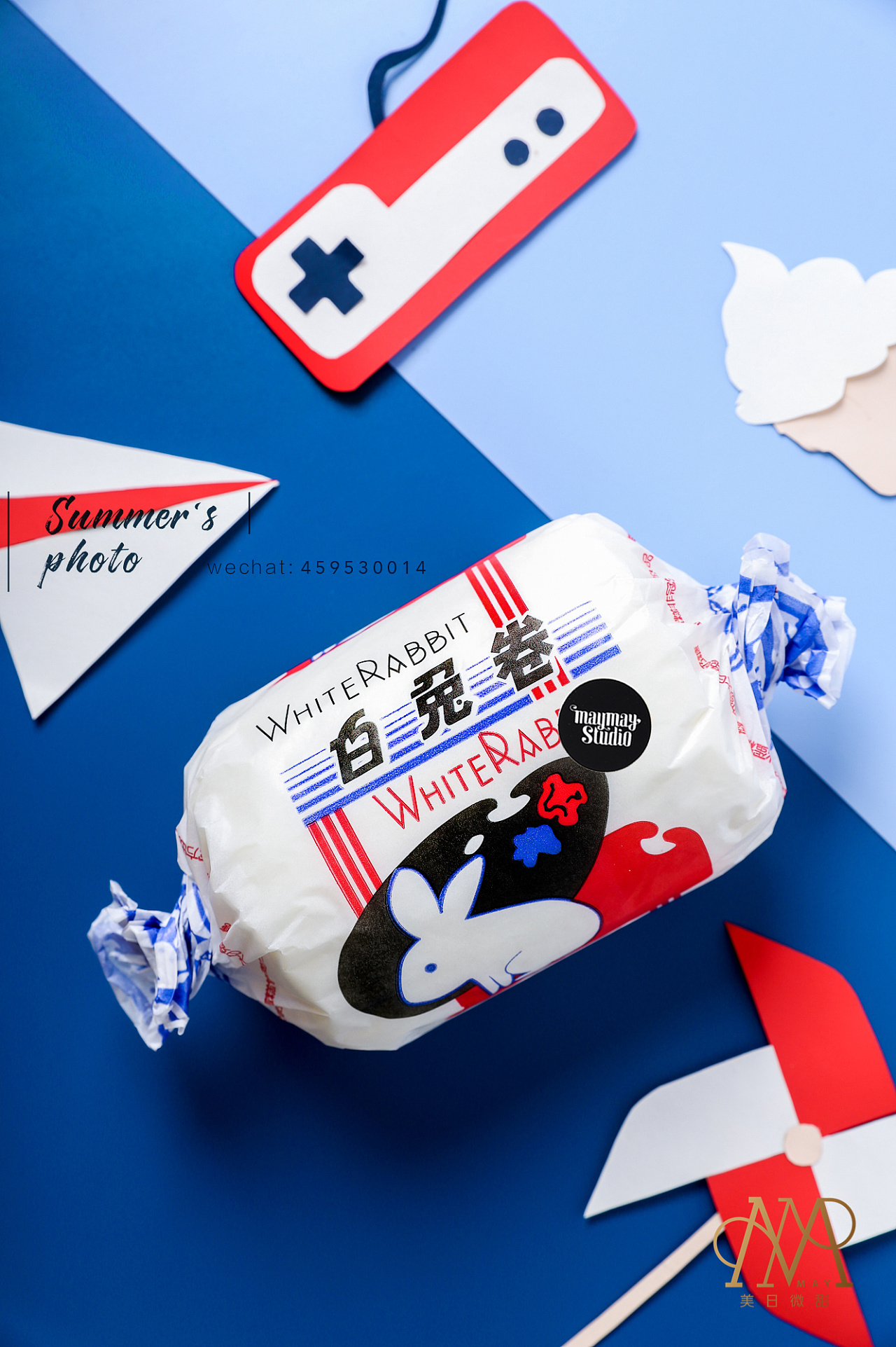 网红大白兔蛋糕卷