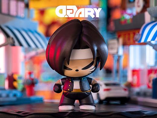 拽猫拳皇盲盒系列拍摄