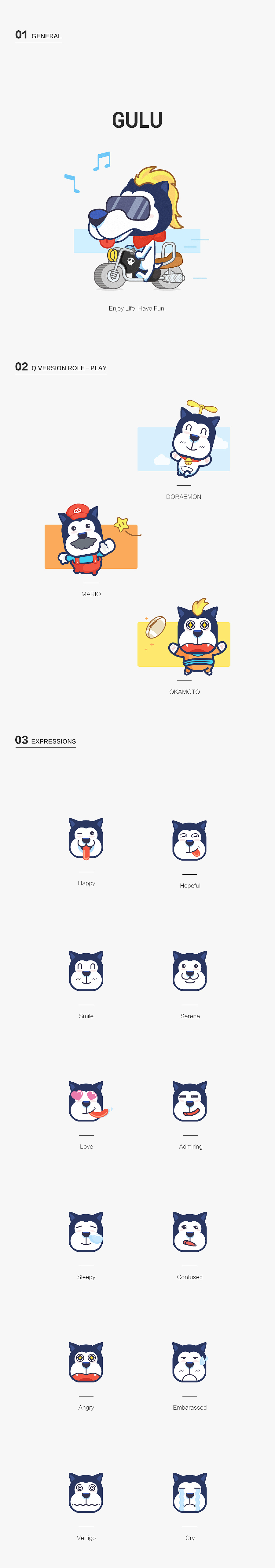 GULU卡通形象（图ZNTQyMjQ2ODA=） - 其他UI - 站酷设计师文武创原创素材 - 站酷ZCOOL