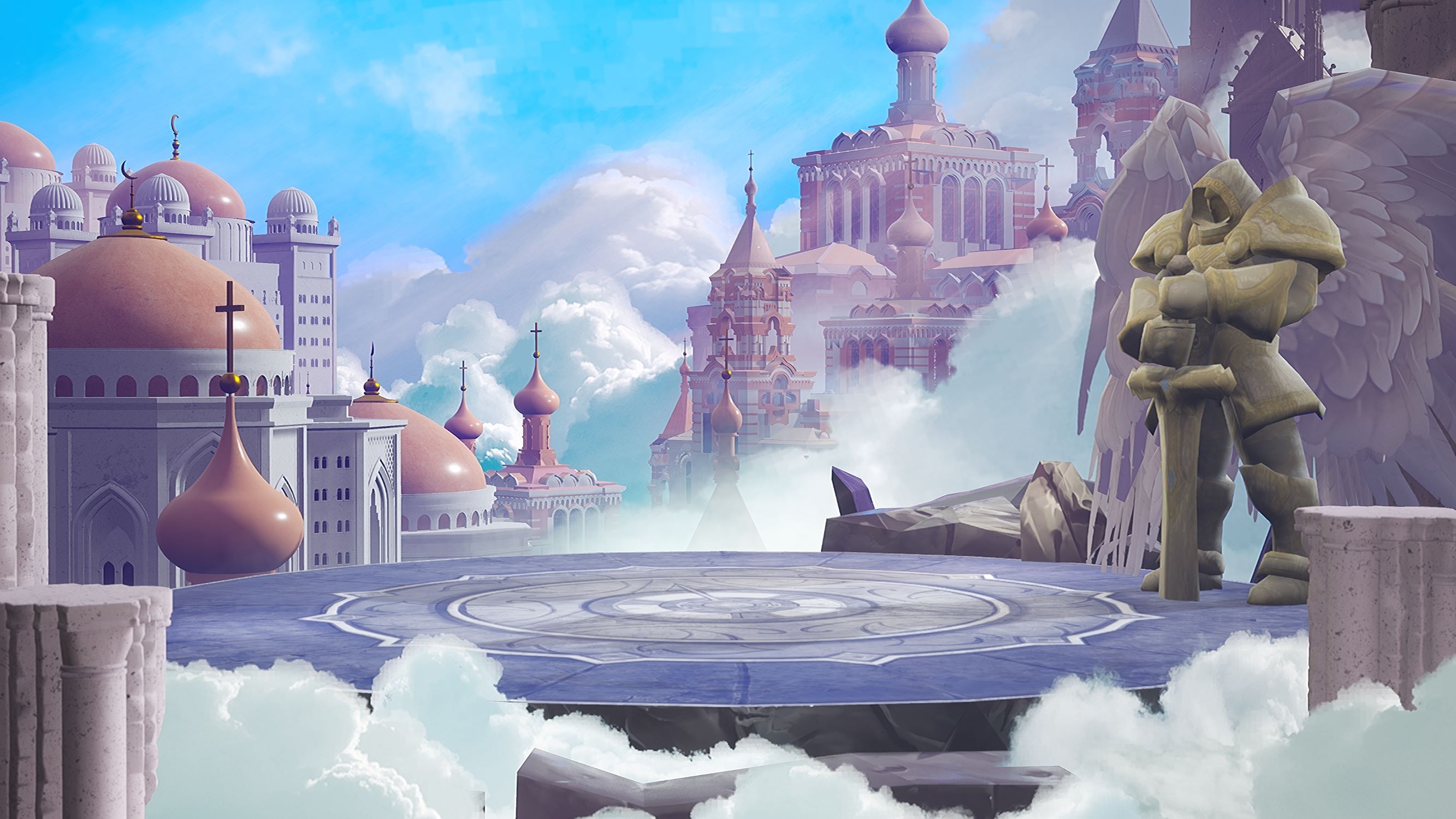 魔灵契约角色展示场景