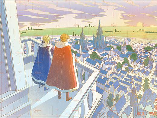 【私人稿展示】插画单❤fate双王合志