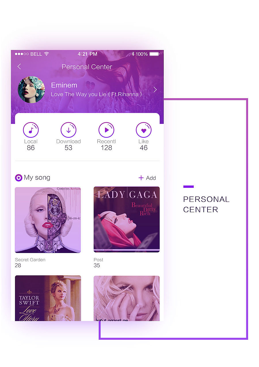 好“色”之徒 GUI配色练习（图ZNjgxMjMyMDg=） - APP界面 - 站酷设计师玖壹喵原创素材 - 站酷ZCOOL