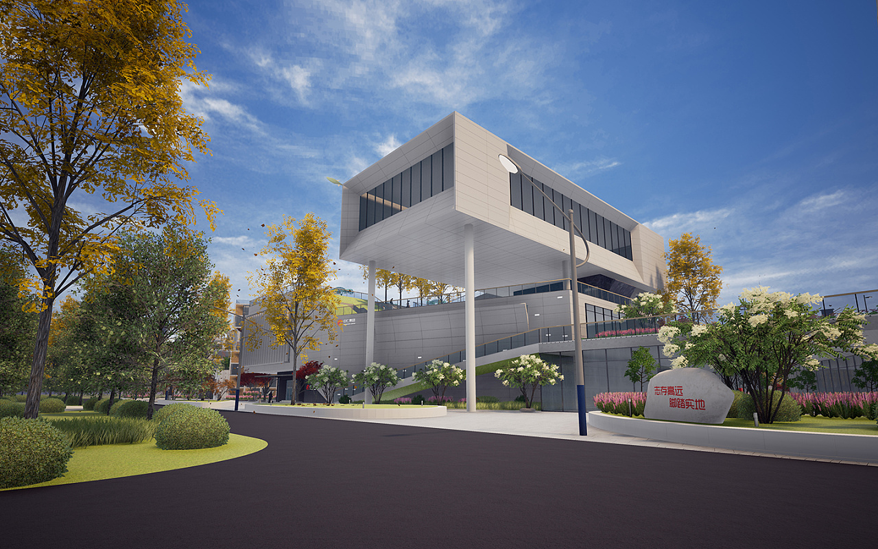 观光工厂旅游设计港青健康产业园规划设计