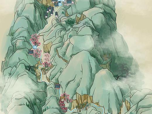 手绘地图