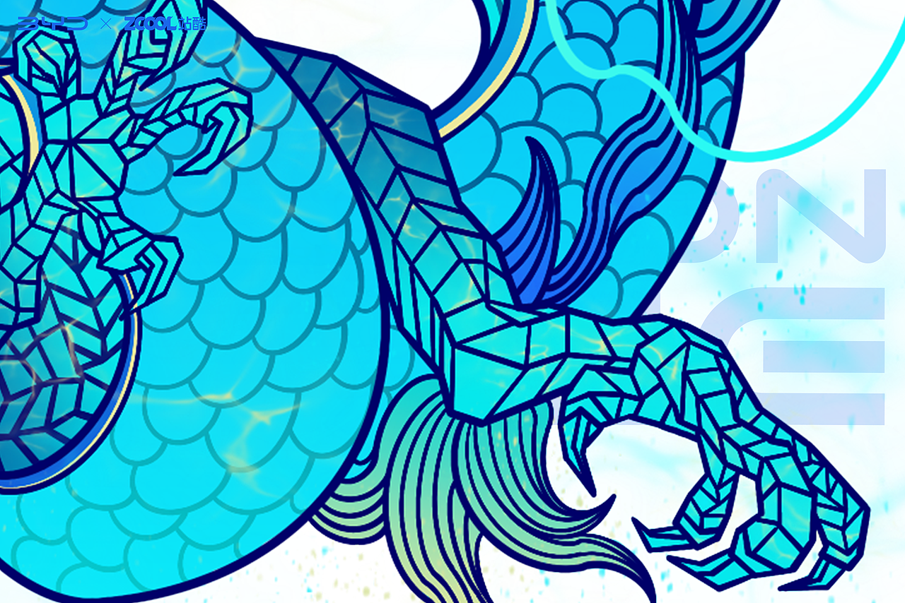 BYD汉EV/龙颜主题插画