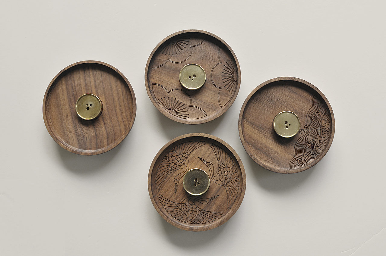 宋氏简约用香 | 铜木香碟