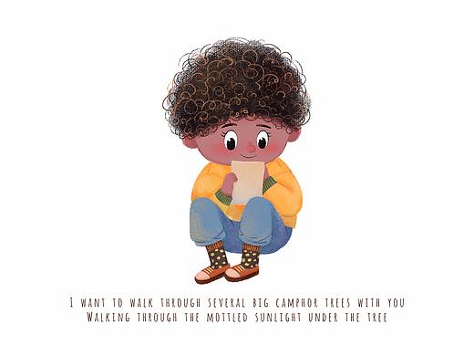 儿童插画练习 《Hey , guy! 》