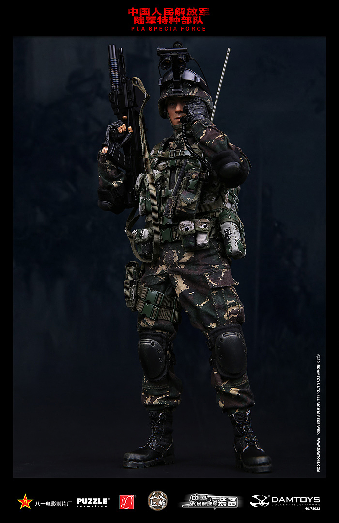 中国人民解放军陆军特种部队 - 侦察兵（图ZMjM5MDA3NjQ=） - 玩具 - 站酷设计师DAMTOYS原创素材 - 站酷ZCOOL