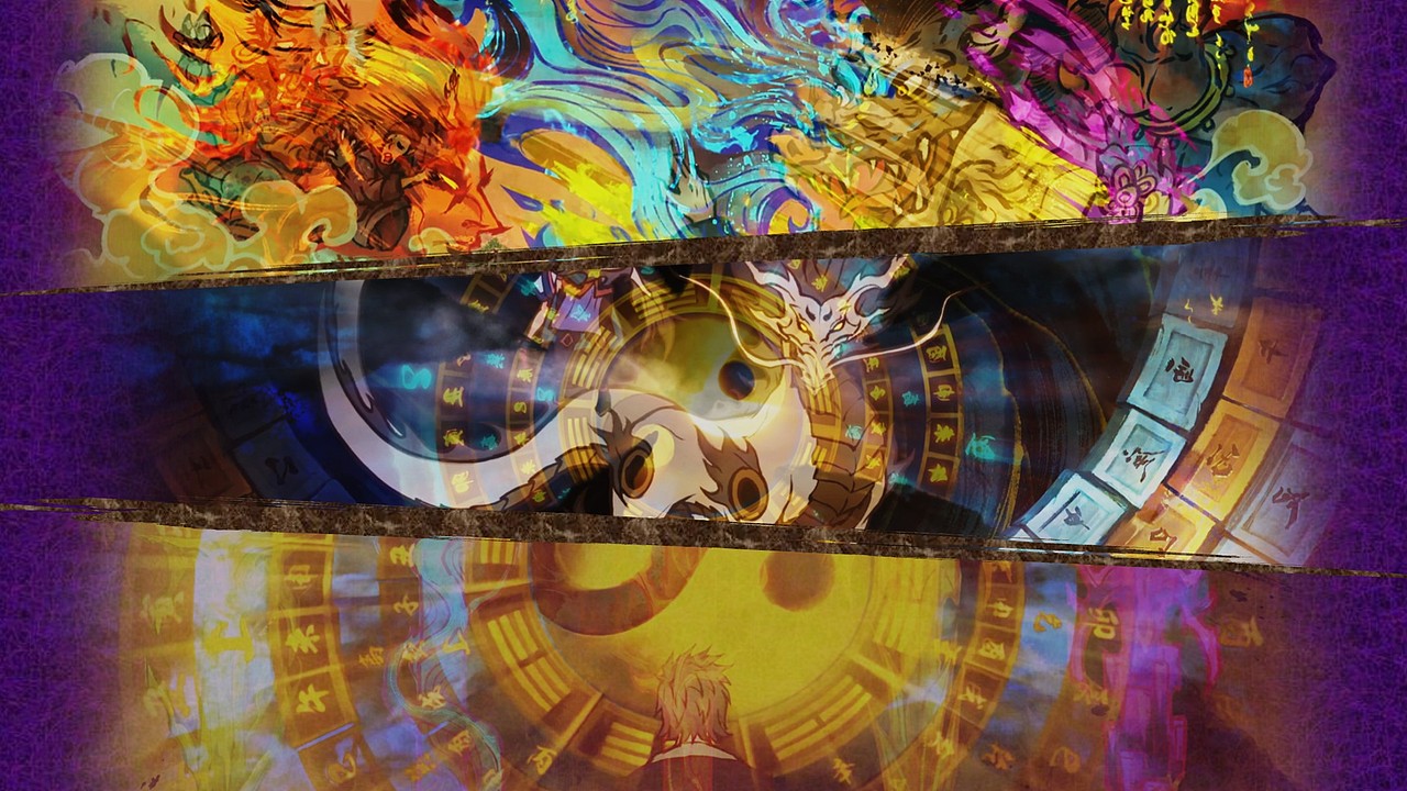 自制雾山五行人物画册