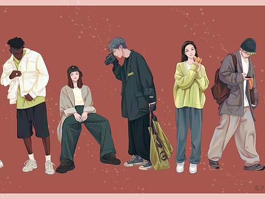 近期人物插画合集