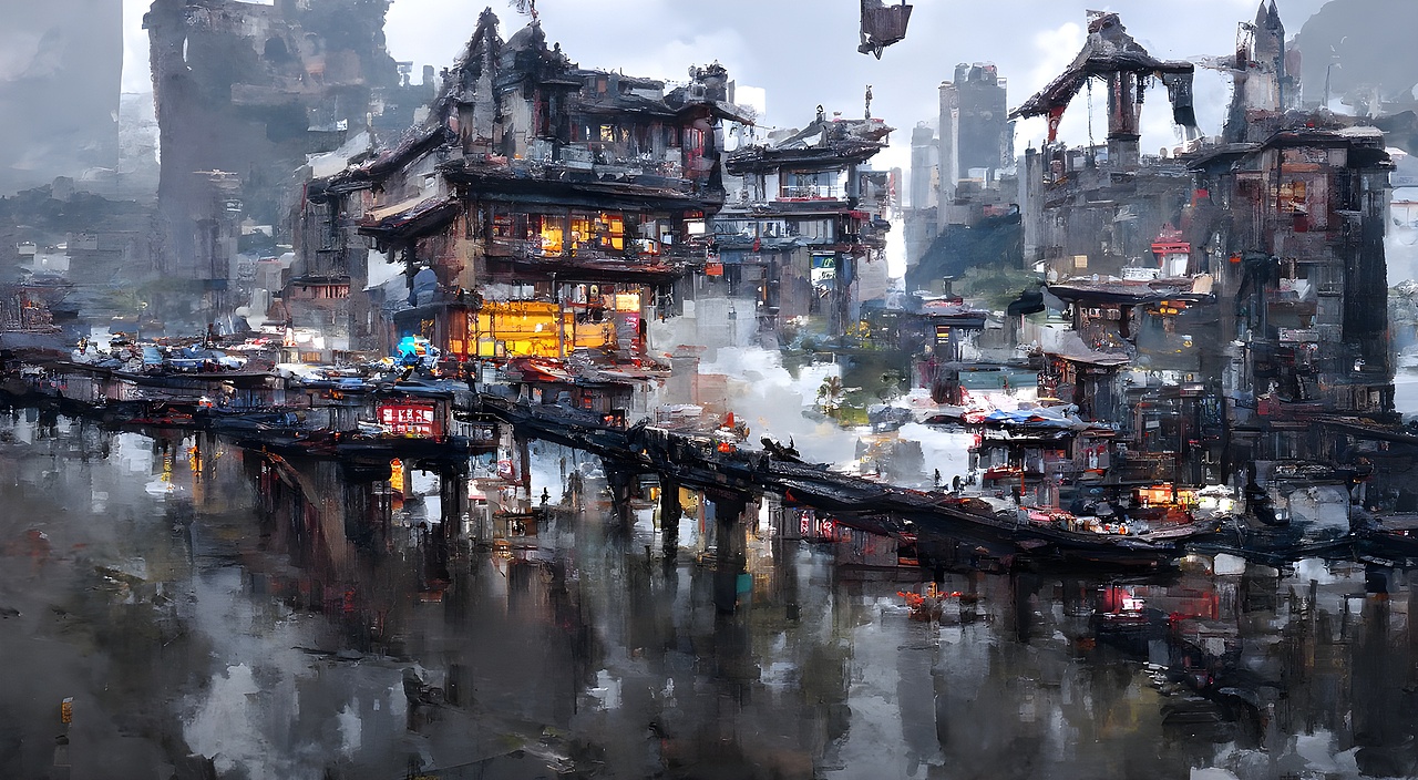 梦里山城-ayu醒梦如画-10/365（图ZMjkyMjg0NTUy） - 创作习作 - 站酷设计师AYUS原创素材 - 站酷ZCOOL