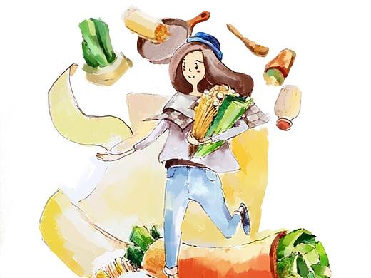 蔬菜女孩