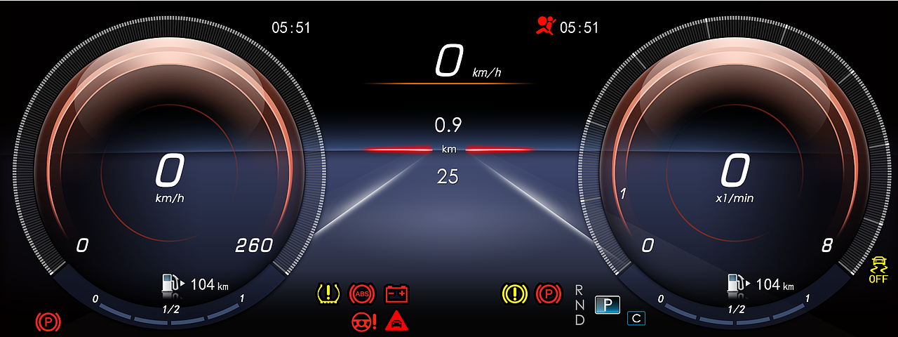 奔驰gls全液晶仪表盘