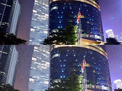 PhotoShop免费教程：雨景制作效果”
