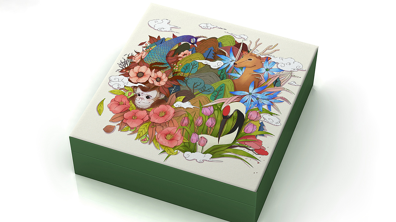 茶叶-插画包装设计