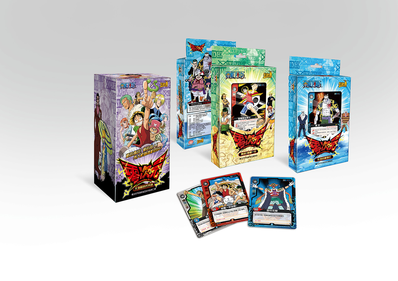 曾设计过的卡牌游戏包装