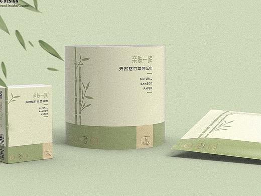 【亲肤一族】纸巾系列包装设计