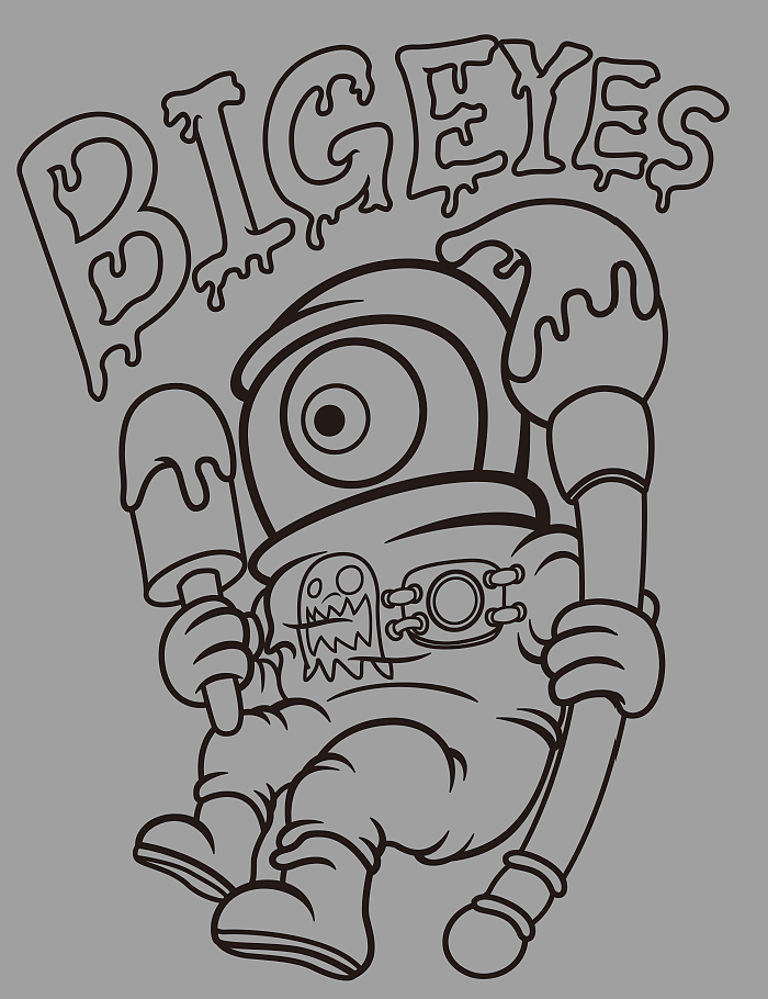 酒鬼&大眼（图ZNjQ1NjU2MzI=） - 商业插画 - 站酷设计师夏边浩怔原创素材 - 站酷ZCOOL