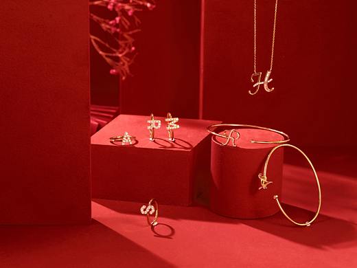 红色系列珠宝海报