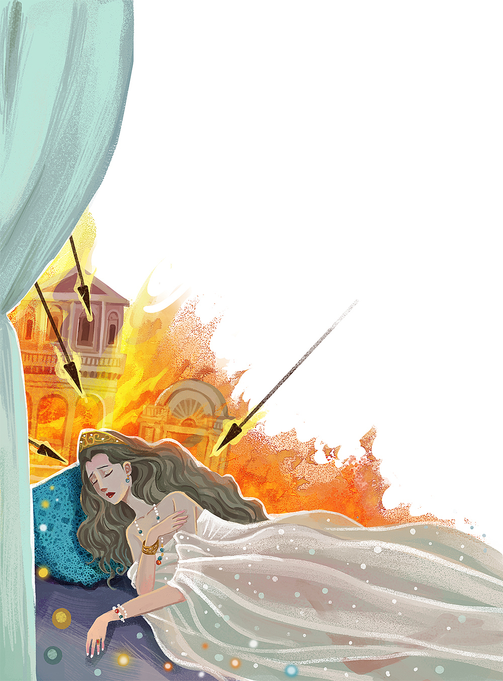 《古希腊神话》插图|插画|儿童插画|ameilili_原创作品-站酷(zcool)