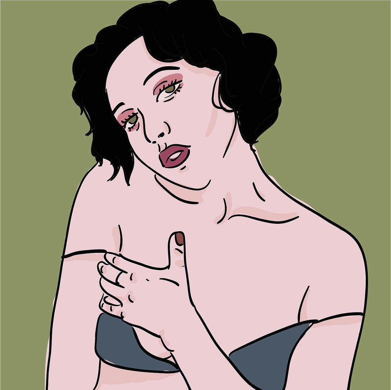 简单的插画头像（图ZMTAwMzA5MDUy） - 艺术插画 - 站酷设计师热忱emma原创素材 - 站酷ZCOOL