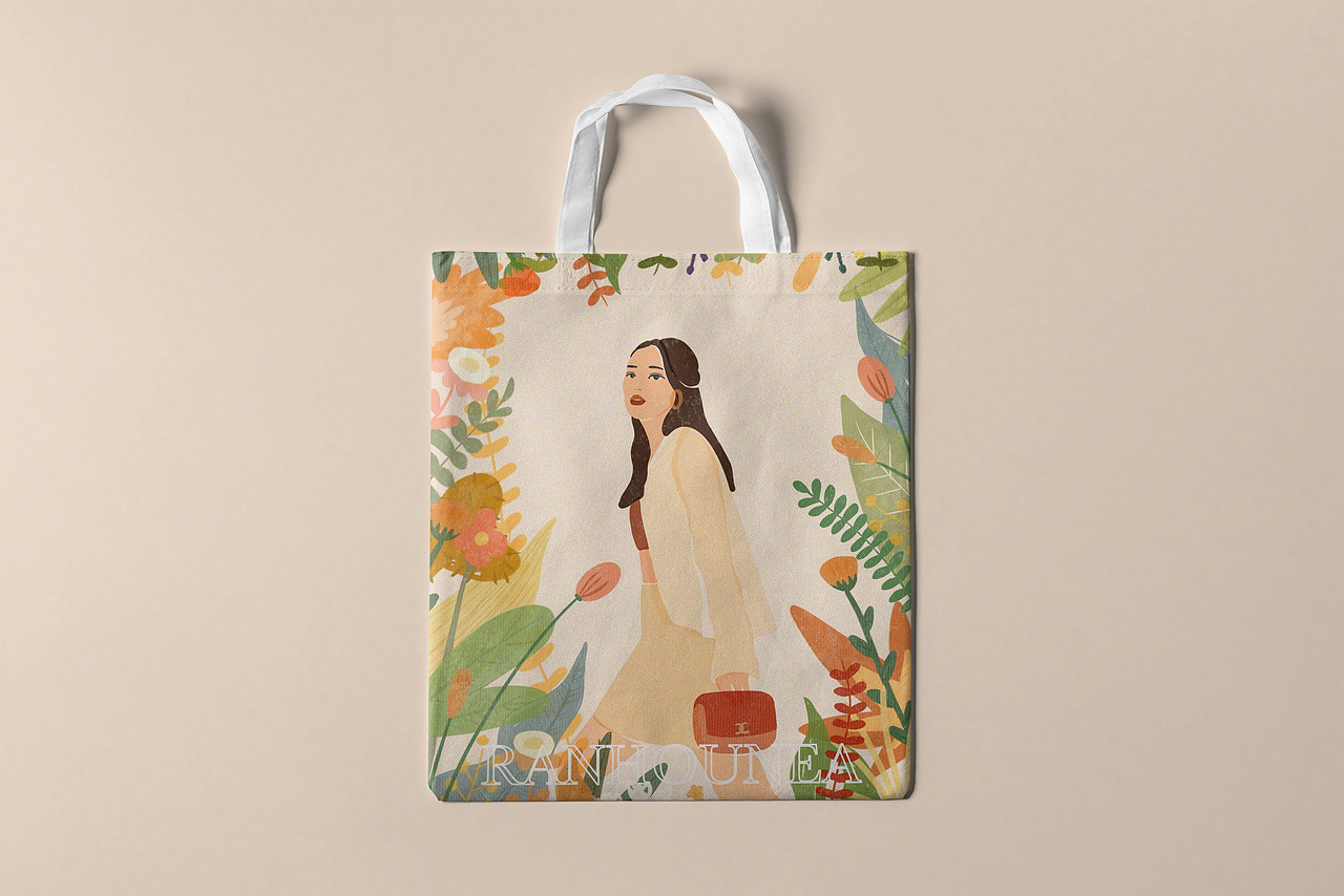 扁平风海报系列插画