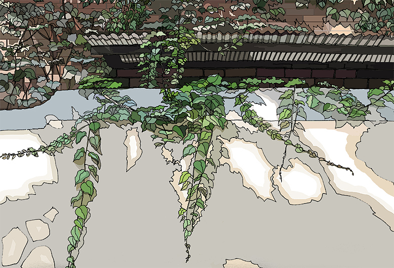 你好，颐和路旧时光（图ZMzk2ODg4NTI=） - 商业插画 - 站酷设计师JinneeS原创素材 - 站酷ZCOOL
