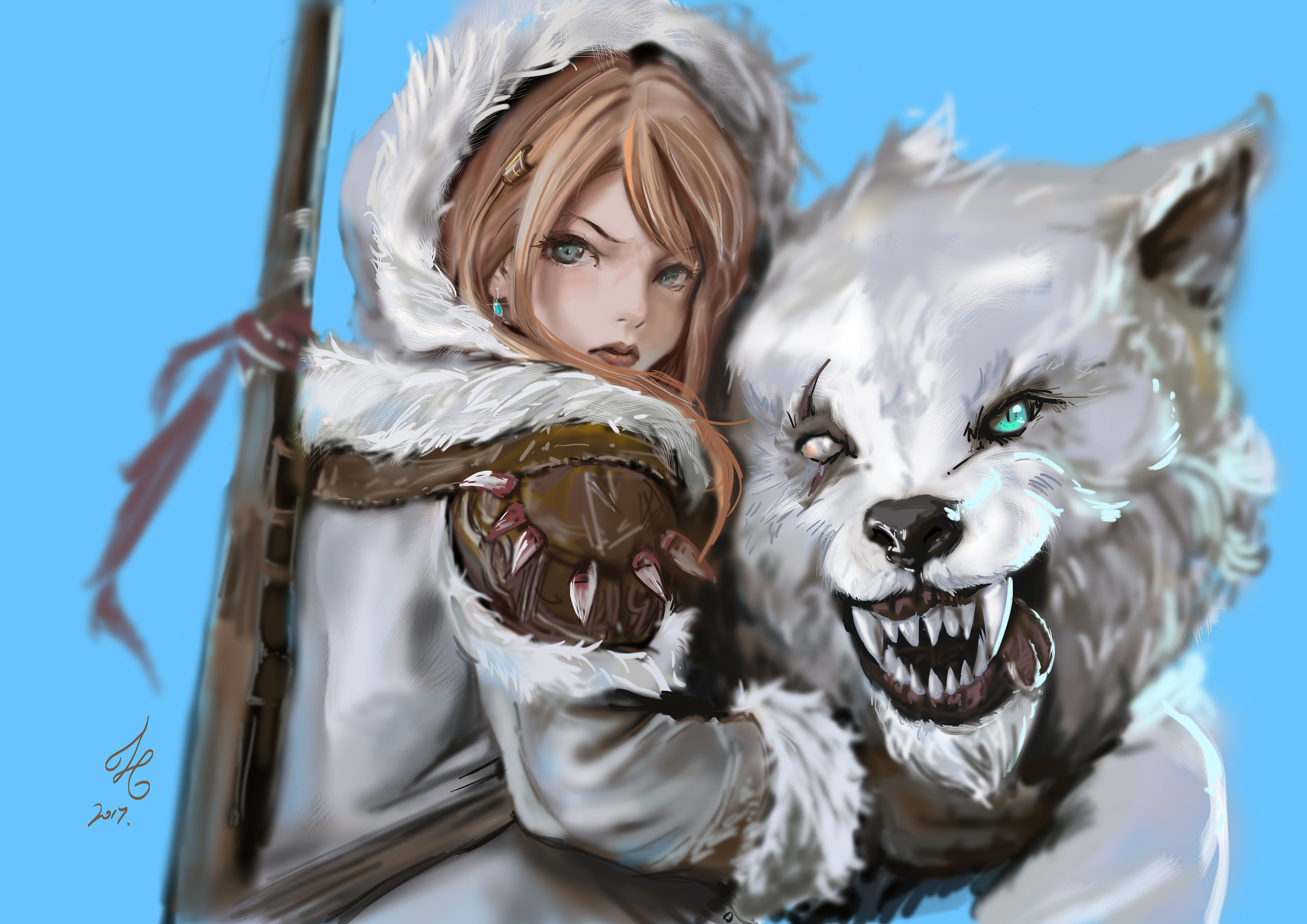 康复练习2《白狼少女》