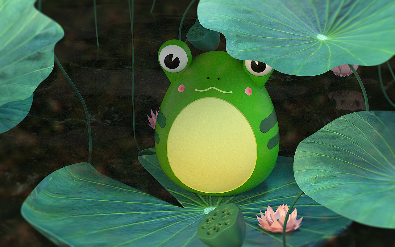 夏天来了小青蛙