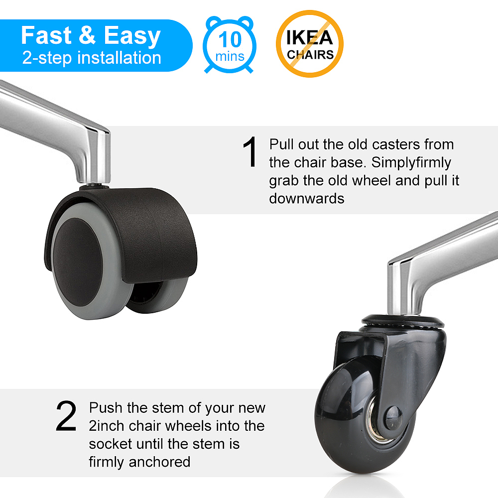 2寸办公椅轮子 | 亚马逊（图ZMjM0MDE3Njg4） - 电商 - 站酷设计师娴子设计原创素材 - 站酷ZCOOL