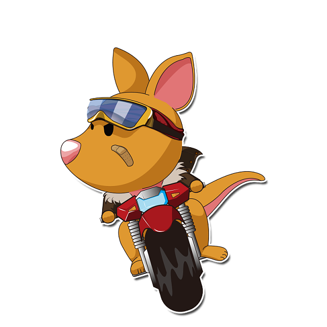 【袋鼠CICI】系列形象（图ZMjkzNzkxOTY=） - 单幅漫画 - 站酷设计师凳子传说原创素材 - 站酷ZCOOL