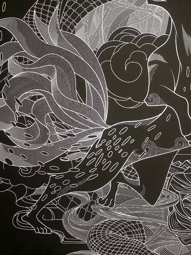 《纹》（图ZMzMyMjg1NzI=） - 商业插画 - 站酷设计师zy601315163原创素材 - 站酷ZCOOL