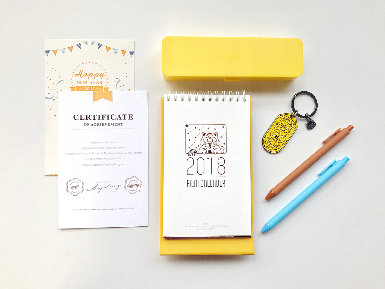 芝士派2018电影台历（图ZMTAzMTgxNzg0） - 书籍/画册 - 站酷设计师是君君哟原创素材 - 站酷ZCOOL