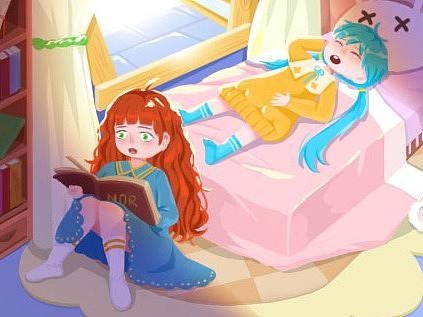 练习（个人主页-ZNTE1NTA4MTY=） - 儿童插画 - 站酷设计师Walnutzir原创素材 - 站酷ZCOOL