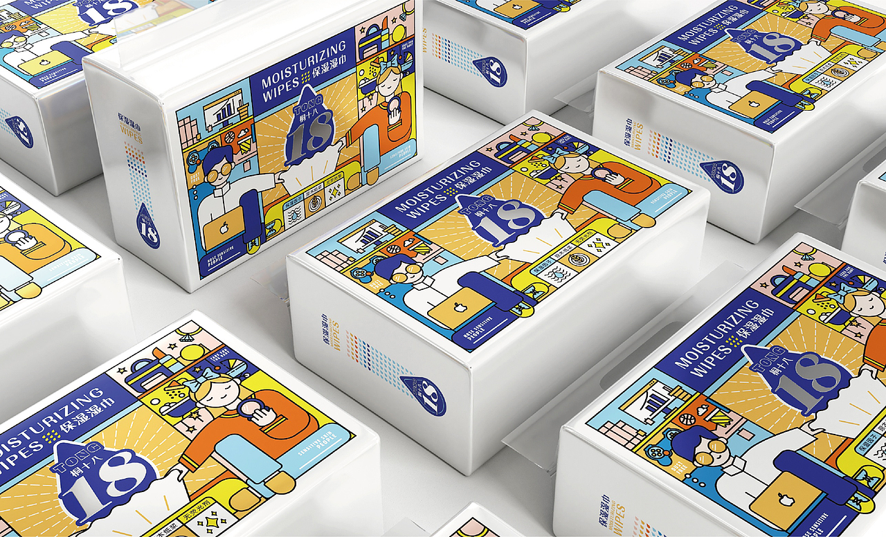 品牌包装策划 | 保湿纸巾包装设计 桐十八×同道设计（图ZMjQ3MzMzNDc2） - 包装 - 站酷设计师同道设计SONG原创素材 - 站酷ZCOOL