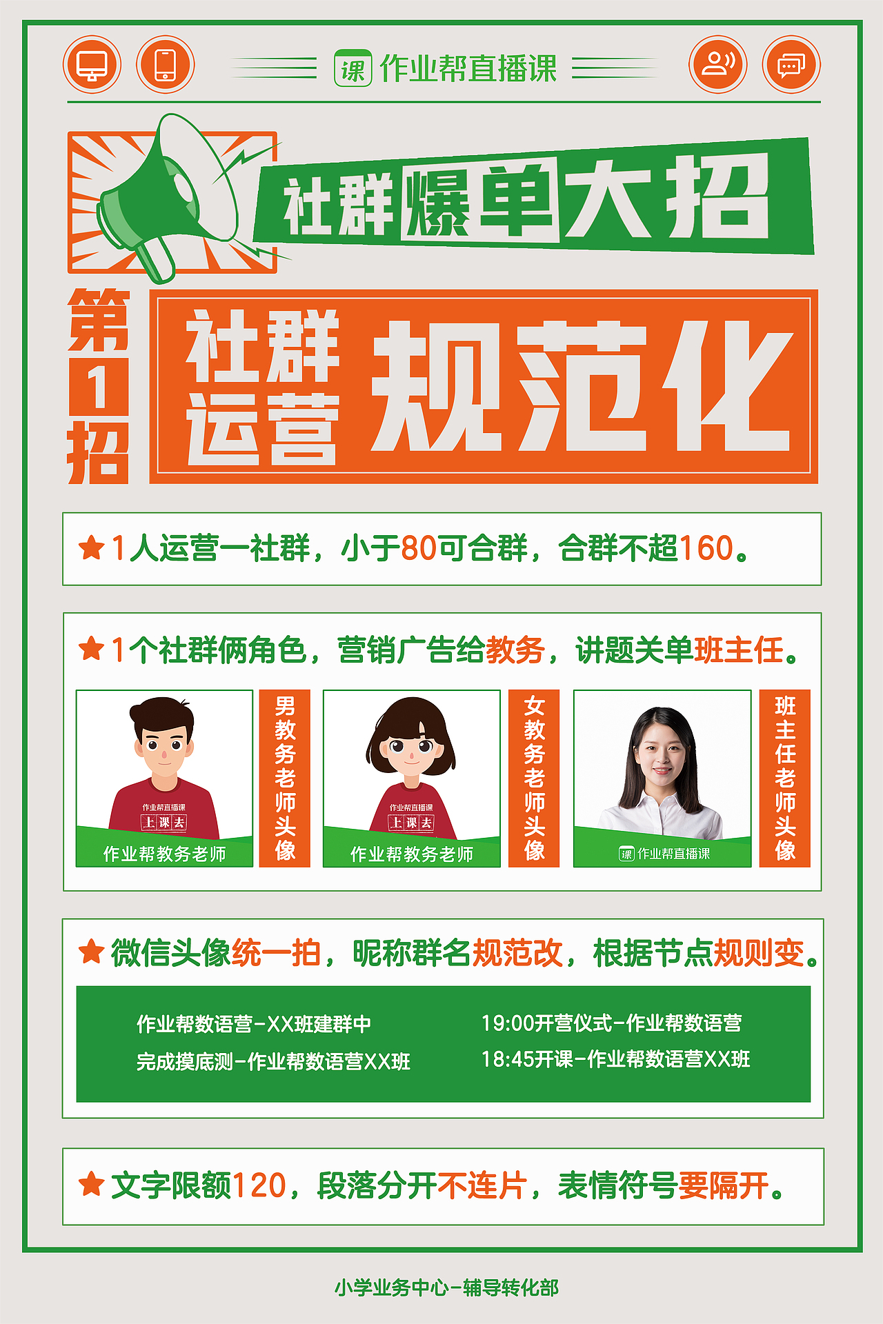 教育运营海报
