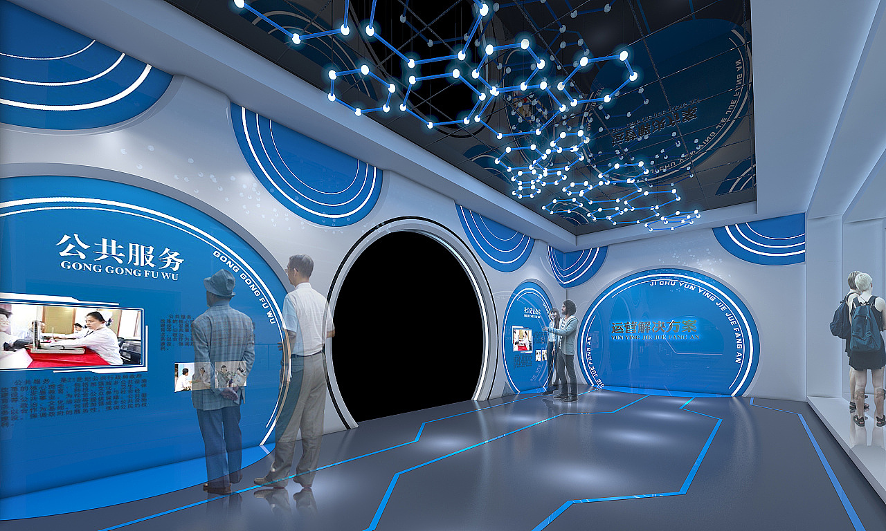 许昌城市展厅设计公司大型企业展厅装修这样有影响力